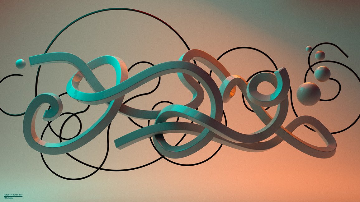 Expérimentation 3D #7, © Mathieu Besson